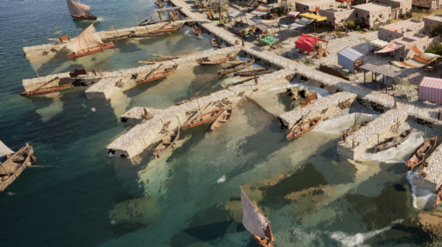 Over head shot of Jerusalem ruins